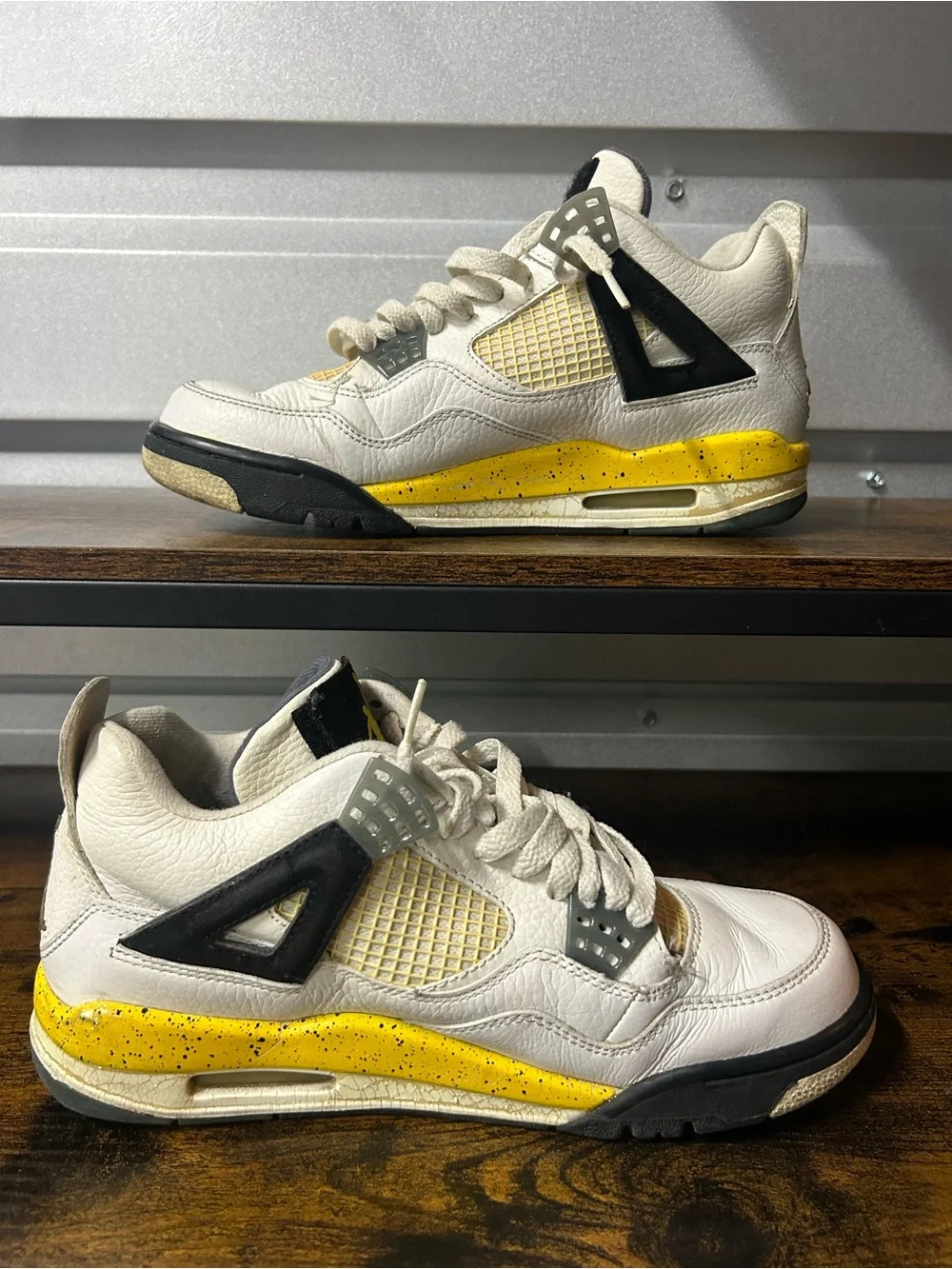 Air Jordan 4 Retro LS Tour Yellow 2006 Size 8